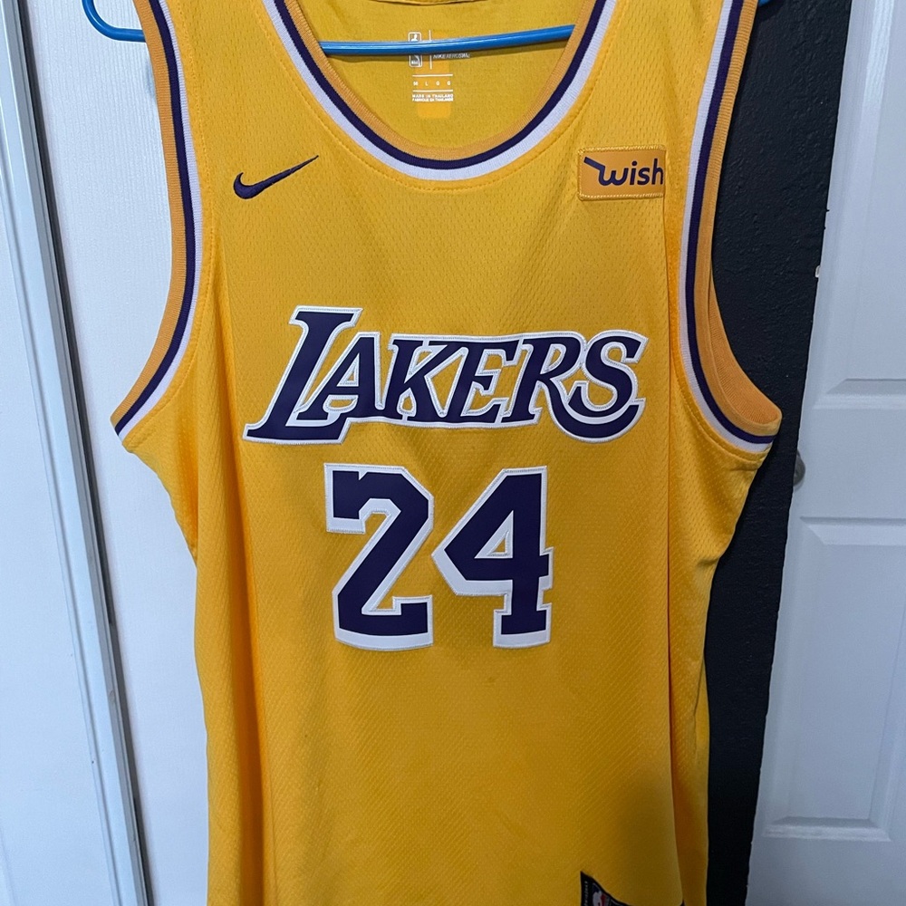 Men Lakers Yellow Jersey